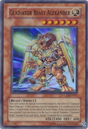 Gladiator Beast Alexander - GLAS-EN017 - Super Rare - Unlimited available at 401 Games Canada