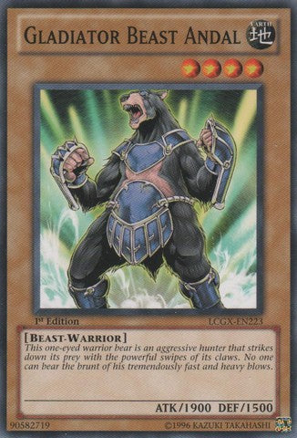 Gladiator Beast Andal - LCGX-EN223 - Common - 1st Edition available at 401 Games Canada