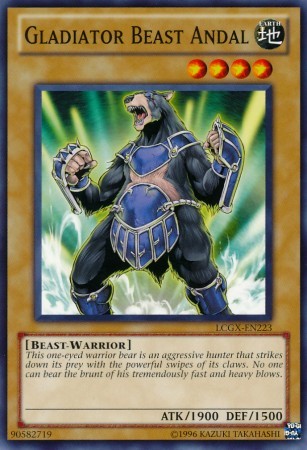 Gladiator Beast Andal - LCGX-EN223 - Common - Unlimited available at 401 Games Canada