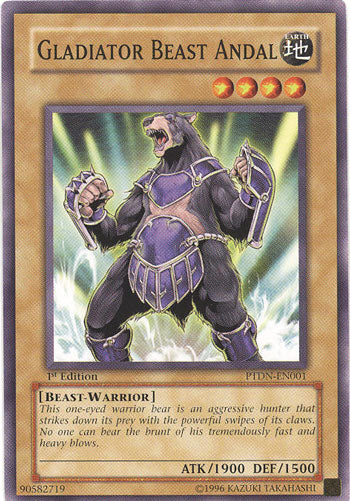 Gladiator Beast Andal - PTDN-EN001 - Common - 1st Edition available at 401 Games Canada