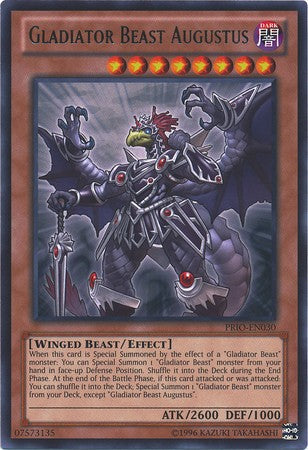 Gladiator Beast Augustus - PRIO-EN030 - Rare - Unlimited available at 401 Games Canada