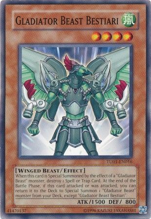 Gladiator Beast Bestiari - TU01-EN016 - Common available at 401 Games Canada