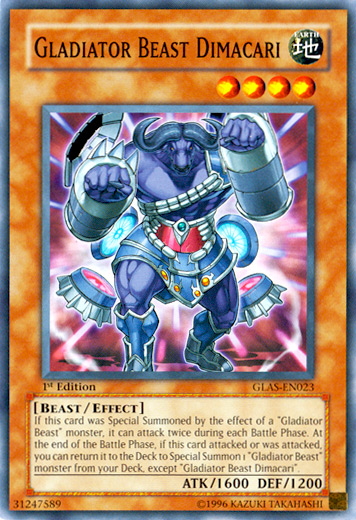 Gladiator Beast Dimacari - GLAS-EN023 - Common - 1st Edition available at 401 Games Canada