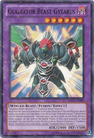 Gladiator Beast Gyzarus - BATT-EN008 - Starfoil Rare available at 401 Games Canada