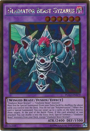 Gladiator Beast Gyzarus - PGL2-EN079 - Gold Rare - Unlimited available at 401 Games Canada