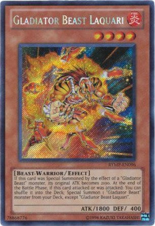 Gladiator Beast Laquari - RYMP-EN096 - Secret Rare - Unlimited available at 401 Games Canada