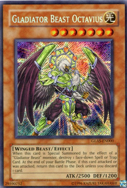 Gladiator Beast Octavius - GLAS-EN000 - Secret Rare - Unlimited available at 401 Games Canada
