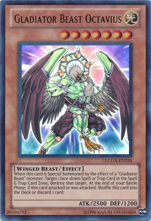 Gladiator Beast Octavius - LCGX-EN235 - Ultra Rare - Unlimited available at 401 Games Canada