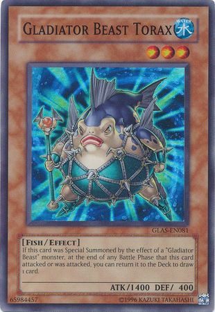 Gladiator Beast Torax - GLAS-EN081 - Super Rare - Unlimited available at 401 Games Canada