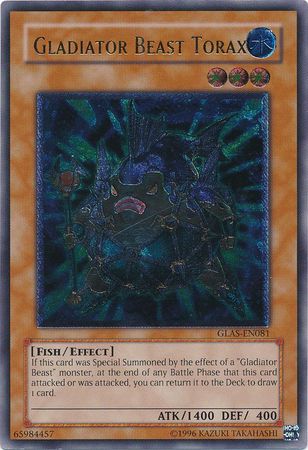 Gladiator Beast Torax - GLAS-EN081 - Ultimate Rare - Unlimited available at 401 Games Canada