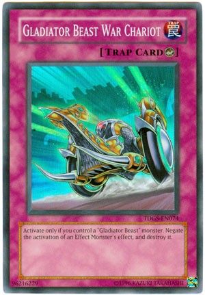 Gladiator Beast War Chariot - TDGS-EN074 - Super Rare - Unlimited available at 401 Games Canada