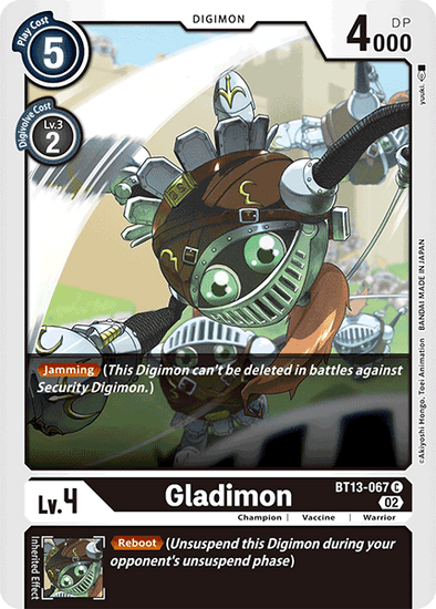 Gladimon - BT13-067 - Common available at 401 Games Canada