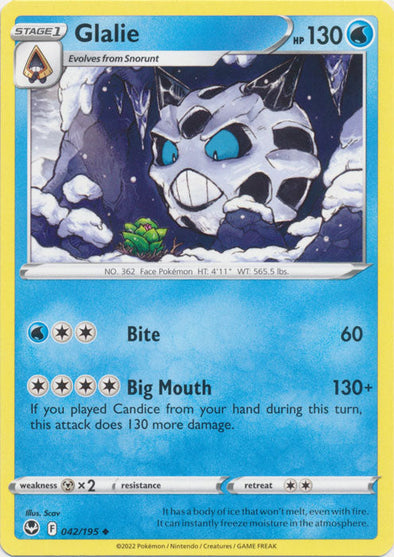 Glalie - 042/195 - Uncommon available at 401 Games Canada