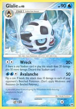 Glalie - 18/99 - Rare available at 401 Games Canada