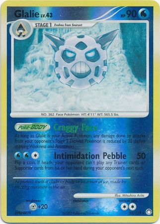 Glalie - 25/123 - Rare - Reverse Holo available at 401 Games Canada