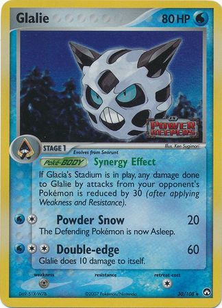 Glalie - 30/108 - Uncommon - Reverse Holo available at 401 Games Canada