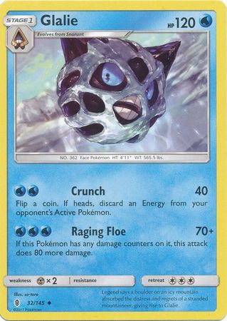 Glalie - 32/145 - Uncommon available at 401 Games Canada