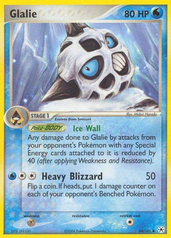 Glalie - 34/101 - Uncommon available at 401 Games Canada