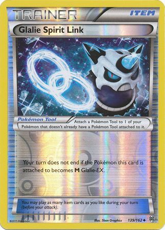 Glalie Spirit Link - 139/162 - Uncommon - Reverse Holo available at 401 Games Canada