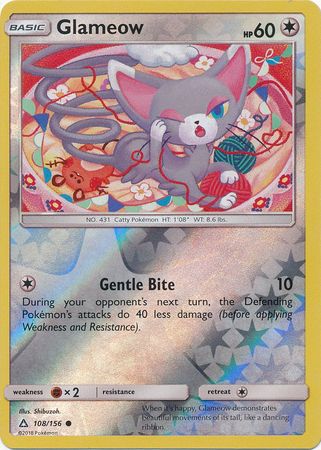 Glameow - 108/156 - Common - Reverse Holo available at 401 Games Canada