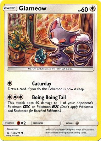 Glameow - 159/214 - Common available at 401 Games Canada