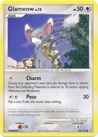 Glameow - 83/130 - Common available at 401 Games Canada