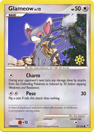 Glameow - 83/130 - Pokemon Countdown Calendar Promo available at 401 Games Canada