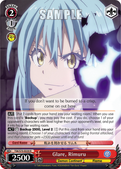 Glare, Rimuru - TSK/S70-E039 - Rare available at 401 Games Canada