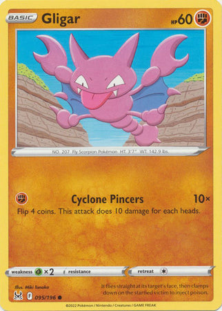 Gligar - 095/196 - Common available at 401 Games Canada