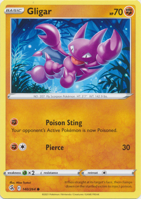 Gligar - 140/264 - Common available at 401 Games Canada