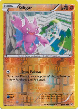 Gligar - 36/108 - Common - Reverse Holo available at 401 Games Canada