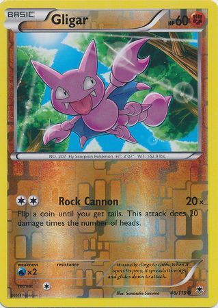 Gligar - 46/119 - Common - Reverse Holo available at 401 Games Canada