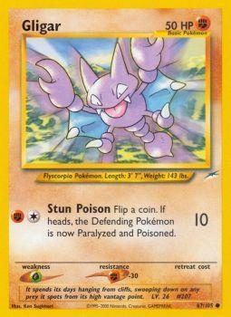 Gligar - 67/105 - Common - Unlimited available at 401 Games Canada