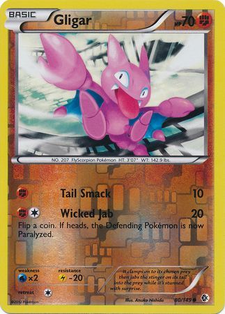 Gligar - 80/149 - Common - Reverse Holo available at 401 Games Canada
