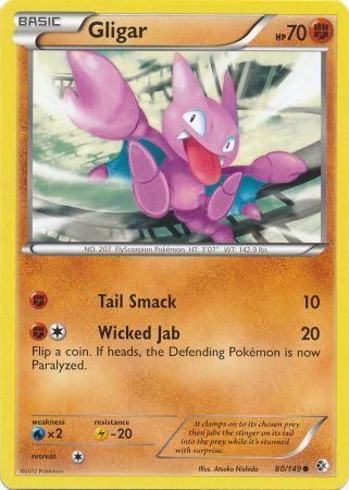 Gligar - 80/149 - Common available at 401 Games Canada