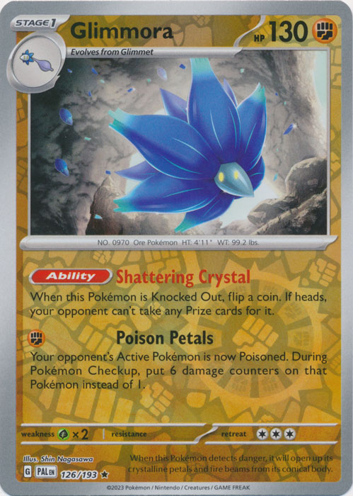 Glimmora - 126/193 - Rare - Reverse Holo available at 401 Games Canada