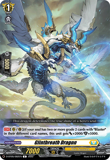 Glintbreath Dragon - D-BT05/082 - Common available at 401 Games Canada