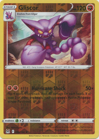 Gliscor - 096/196 - Rare - Reverse Holo available at 401 Games Canada