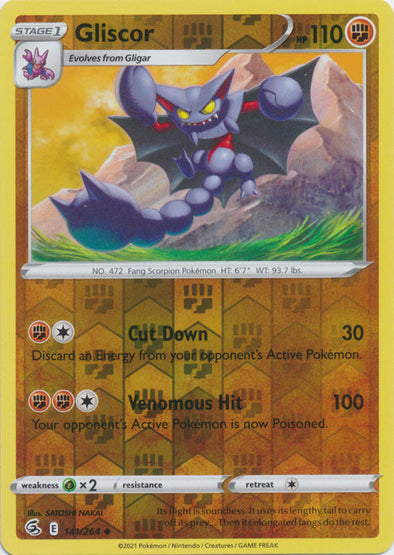 Gliscor - 141/264 - Uncommon - Reverse Holo available at 401 Games Canada