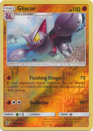 Gliscor - 68/145 - Uncommon - Reverse Holo available at 401 Games Canada