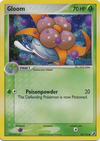 Gloom - 58/115 - Common - Reverse Holo available at 401 Games Canada