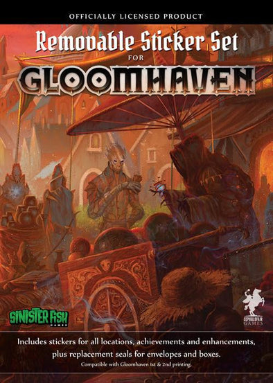 Gloomhaven: Removable Sticker Sheet available at 401 Games Canada