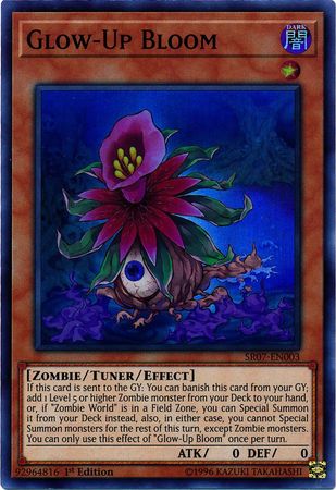 Glow-Up Bloom - SR07-EN003 - Super Rare - 1st Edition available at 401 Games Canada
