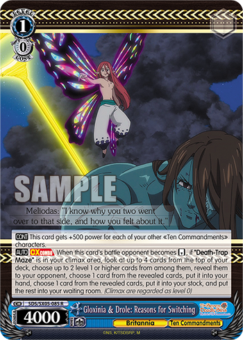 Gloxinia & Drole: Reasons for Switching - SDS/SX05-E085 - Rare available at 401 Games Canada