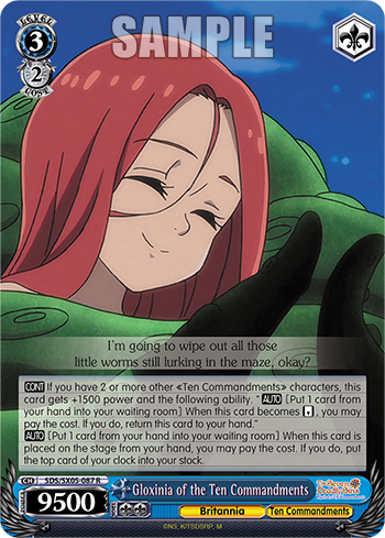 Gloxinia of the Ten Commandments - SDS/SX05-E087 - Rare available at 401 Games Canada