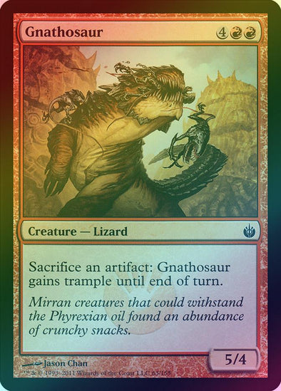 Gnathosaur (Foil) (MBS) available at 401 Games Canada