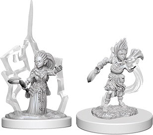 Gnome Female Druid - Pathfinder Deep Cuts Unpainted Minis available at 401 Games Canada