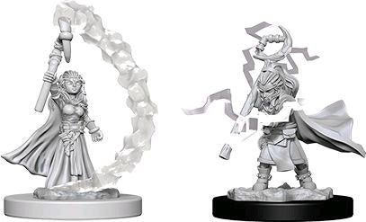 Gnome Female Sorcerer - Pathfinder Deep Cuts Unpainted Minis available at 401 Games Canada