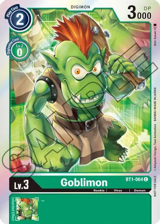 Goblimon - BT1-064 - (Event Pack 1 Alternate Art) available at 401 Games Canada