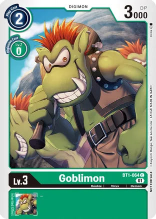 Goblimon - BT1-064 - (Winner Pack New Awakening Alternate Art) available at 401 Games Canada